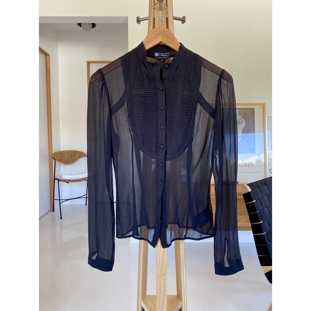 Rock & Republic Collection 100% Silk Blouse